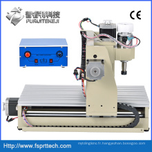 Machine de fraisage CNC de coupe de gravure acrylique en bois